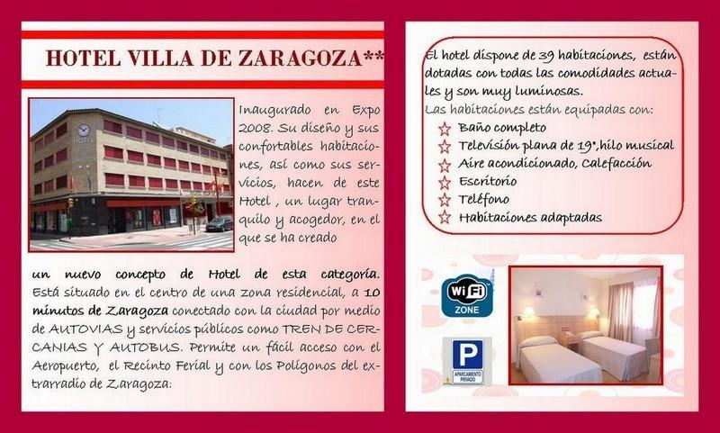 Hotel Villa De Zaragoza Casetas Dış mekan fotoğraf